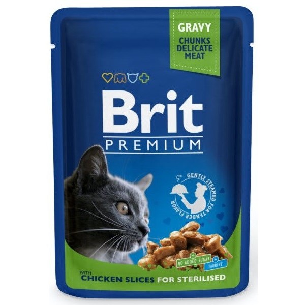 BRIT Premium Cat Chicken Sterilised - ...