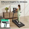 Treadmill with built-in work and exercise desk UREVO Foldi 3S