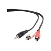 Cablexpert | 2.5m, 3.5mm/2xRCA, M/M | 3.5mm | 2 x RCA