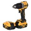 DeWALT DCD100YP2T-QW drill 1650 RPM 1.09 kg Black, Yellow