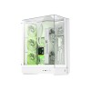 Gamemax Case | T20 WH | White | M-ATX | Power supply included No