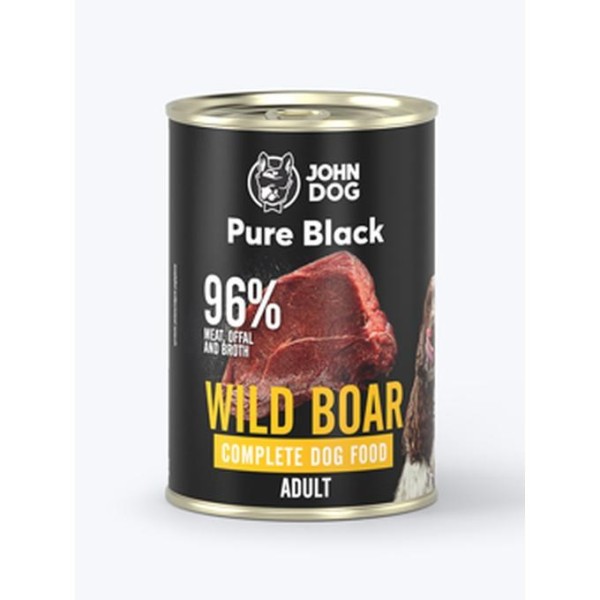 JOHN DOG Pure Black Wild boar ...