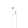 Savio CL-125 USB cable USB 2.0 1 m USB A USB C White