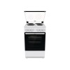 Gorenje Cooker | GE5A21WH | Hob type Electric | Oven type Electric | White | Width 50 cm | Grilling | Depth 59.4 cm | 68 L