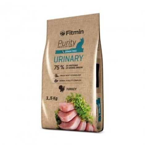 FITMIN Purity Urinary cats dry food 1.5 kg Adult