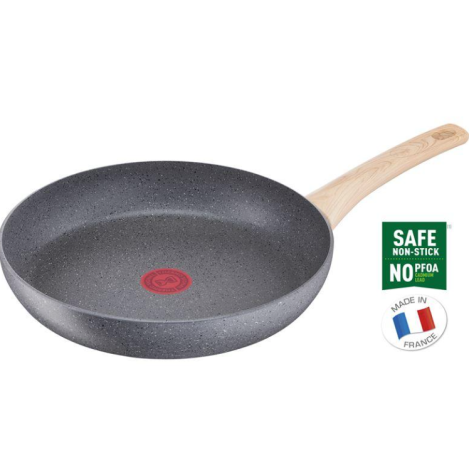 TEFAL | Frying Pan | G2660672 Natural Force | Frying | Diameter 28 cm | Suitable for induction hob | Fixed handle | Dark Grey