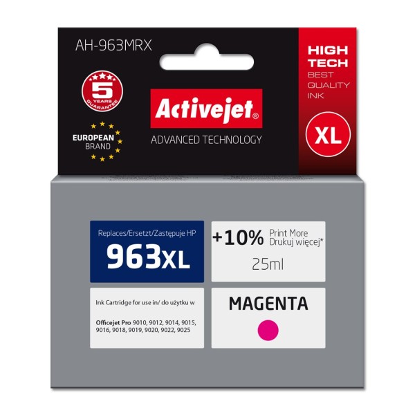 Activejet AH-963MRX Ink Cartridge (replacement for ...