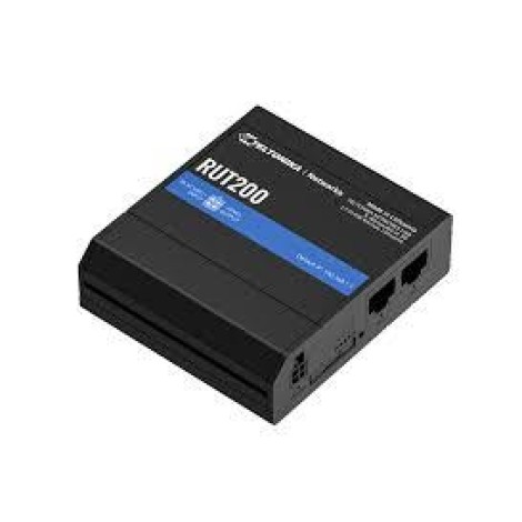 LTE Cat 4 Router | RUT200 | 802.11n | 10/100 Mbit/s | Ethernet LAN (RJ-45) ports 2 | Mesh Support No | MU-MiMO No | 2G/3G/4G