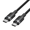 CABLE USB-C TO USB-C/2M BLACK TRDBH VENTION