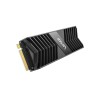 SSD|LEXAR|NM800PRO|512GB|Heatsink M.2|PCIe Gen4|NVMe|3D TLC|Write speed 3500 MBytes/sec|Read speed 7450 MBytes/sec|TBW 500 TB|MTBF 1500000 hours|LNM800P512G-RN8NG