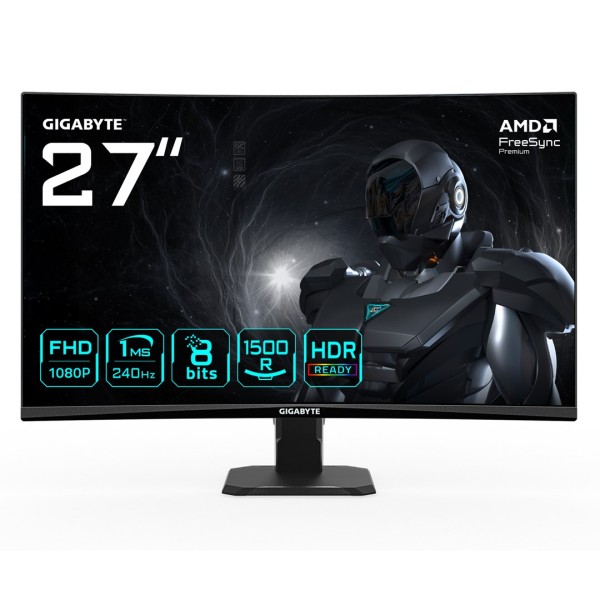 GIGABYTE GS27FC2 27" FHD Curved Gaming ...