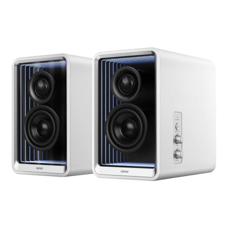 Edifier Desktop Active Monitor with GaN Charger | QR65 | 70 W | Bluetooth | White | Wireless connection