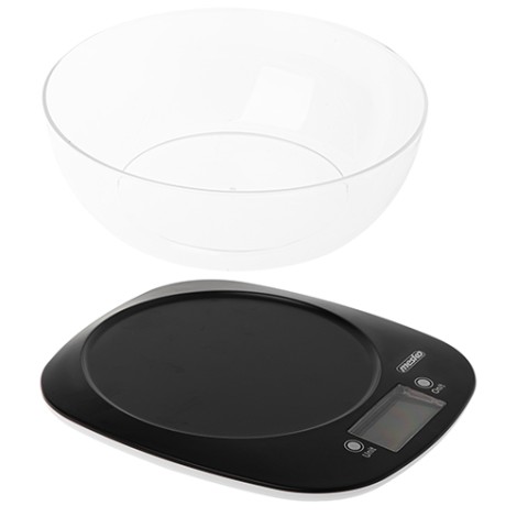 Adler Kitchen Scale with a bowl | MS 3179w | Graduation 1 g | Display type LCD | White