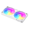 Gamemax CPU Liquid Cooler | GLACIER 240 LCD WH | Intel, AMD
