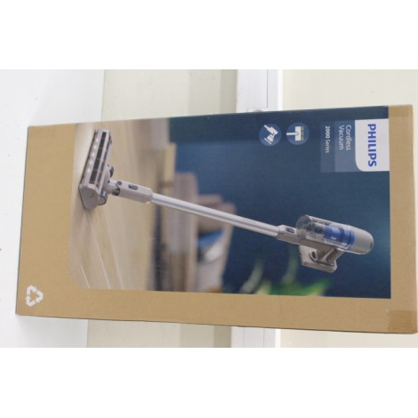 SALE OUT. Philips XC2011/01 Vacuum cleaner, Handstick, Cordless, Cotton Blue | Philips Vacuum cleaner | XC2011/01 | Cordless operating | Handstick | - W | 21.6 V | Operating time (max) 40 min | Blue cotton | Warranty 24 month(s) | DAMAGED PACKAGING