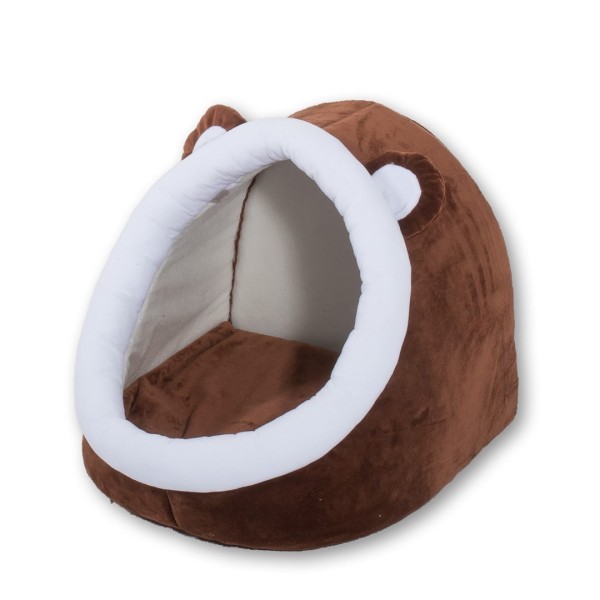 GO GIFT cat bed - brown-white ...