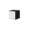 Cama full storage cabinet ROCO RO5 37/37/39 black/black/white