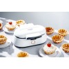 Adler | Waffle Bowl Maker | AD 3062 | 1000 W | Number of pastry 2 | Bowl | White