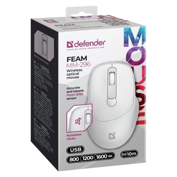 MOUSE DEFENDER FEAM MM-296 RF SILENT ...