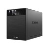 ICY BOX  IB-3640SU3, external 4-bay JBOD system for 3,5“ SATA I/II/III HDD, USB 3.0 + eSATA, black | Raidsonic