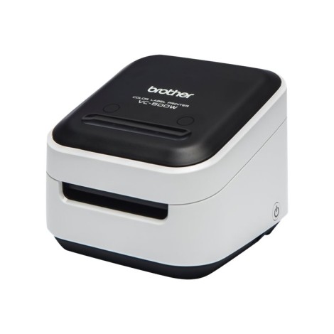 Brother VC-500W | Colour | ZINK Zero-Ink | Label Printer | Wi-Fi | Black/ grey