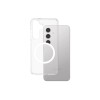 CARE by PanzerGlass Flagship Case Transparent Urban Combat w. White Qi Compatible Samsung Galaxy S25 | CARE