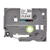 Brother | TZe-S131 Strong Adhesive Laminated Tape | Black on Clear | TZe | 8 m | 1.2 cm