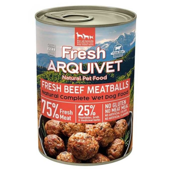 ARQUIVET Fresh Beef meatballs in sauce ...