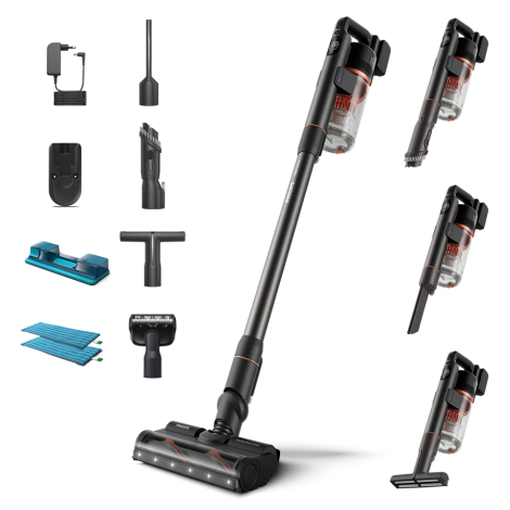Philips Vacuum Cleaner | XC7055/01 Aqua | Cordless operating | Handstick | 25.2 V | Operating time (max) 80 min | Red Coral | Warranty 24 month(s)