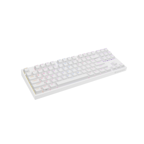 Genesis | Mechanical Gaming Keyboard | THOR 404 TKL RGB | White | Mechanical Gaming Keyboard | Wired | US | USB Type-A | 1005 g | Kailh Box Brown V2