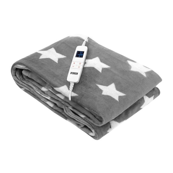 ELECTRIC BLANKET NOVEEN EB651 GREY STAR ...