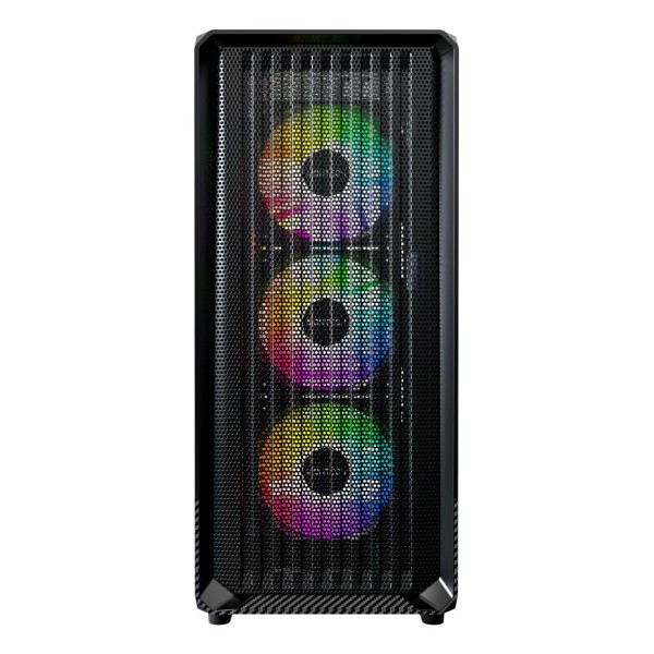 Case|MONTECH|X5|MidiTower|Case product features Transparent panel|Not included|Colour ...