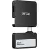 External SSD|LEXAR|Professional Go Portable|1TB|USB 3.2|Write speed 1000 MBytes/sec|Read speed 1050 MBytes/sec|LSL400S001T-RNBNG