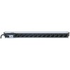 Intellinet Vertical Rackmount 12-Way Power Strip - German Type, With Single Air Switch, No Surge Protection