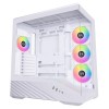 Case|LIAN LI|ATX/micro ATX/Mini-ITX/EATX|White|Midi Tower|PC|G99.V100RW.01
