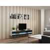 Cama TV stand VIGO NEW 30/180/40 white/black gloss