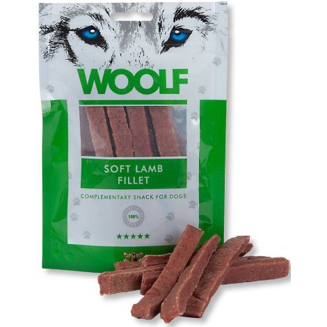 WOOLF Soft Lamb Fillets - dog treat - 100 g