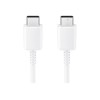 SAMSUNG Cable USB-C to USB-C 3A 1m White