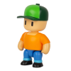 STUMBLE GUYS -  11,5 CM - ZESTAW 5 FIGUREK