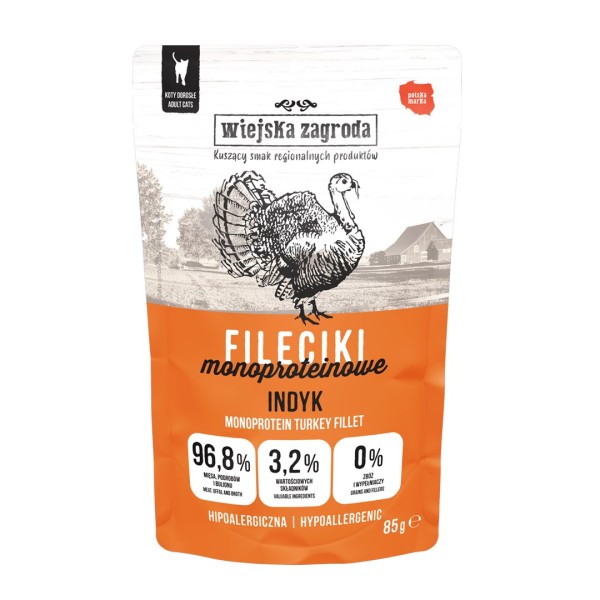 WIEJSKA ZAGRODA Monoprotein Turkey Fillets – ...