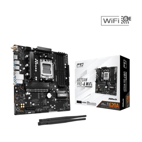 MB AMD A620A SAM5 MATX/A620AM PRO-A WIFI ASROCK