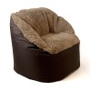 Sako sack pouffe Fluffy cappuccino XXL 140 x 90 cm