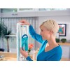 Leifheit 55092 mop Microfibre 8000 ml Dry&wet Microfiber Blue, Grey
