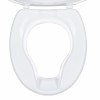Toilet seat elevation cap with flap 15cm