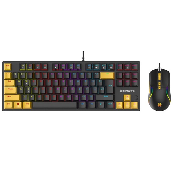 TRACER GAMEZONE SET KEYBOARD+MOUSE HORNET87 USB