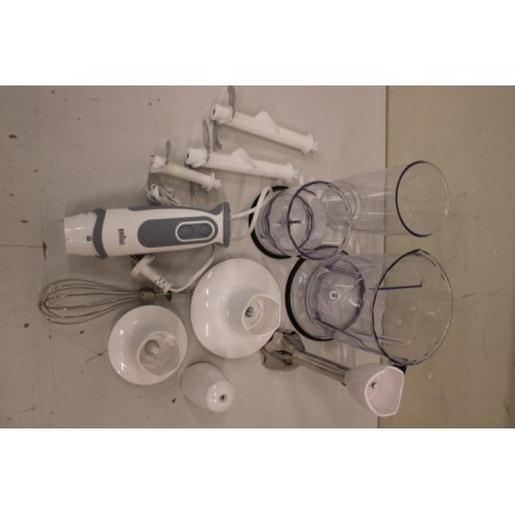 SALE OUT. Braun MQ5245 MultiQuick 5 Vario Hand blender, White/Grey | Braun | USED, REFURBISHED, WITHOUT ORIGINAL PACKAGING