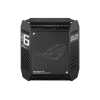 Wifi 6 802.11ax Tri-band Gigabit Gaming Mesh Router | GT6 ROG Rapture (1-Pack) | 802.11ax | 574+4804+4804 Mbit/s | 10/100/1000 Mbit/s | Ethernet LAN (RJ-45) ports 3 | Mesh Support Yes | MU-MiMO Yes | No mobile broadband | Antenna type Internal