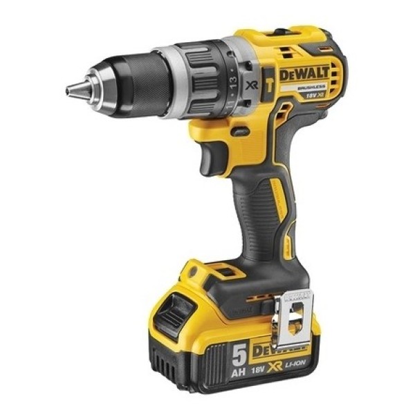 DeWALT DCD796P2-QW drill Keyless Black, Yellow ...