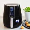 Blaupunkt AFD501 fryer Double 2,5 L Stand-alone 1500 W Deep fryer Black