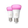 Hue WCA 6.5W A60 E27, 2pcs pack | E27 | 6.5 W | RGBW 2000-6500K | Bluetooth and Zigbee